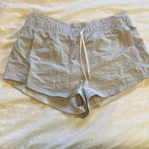 Lululemon Gray Inner Glow Shorts